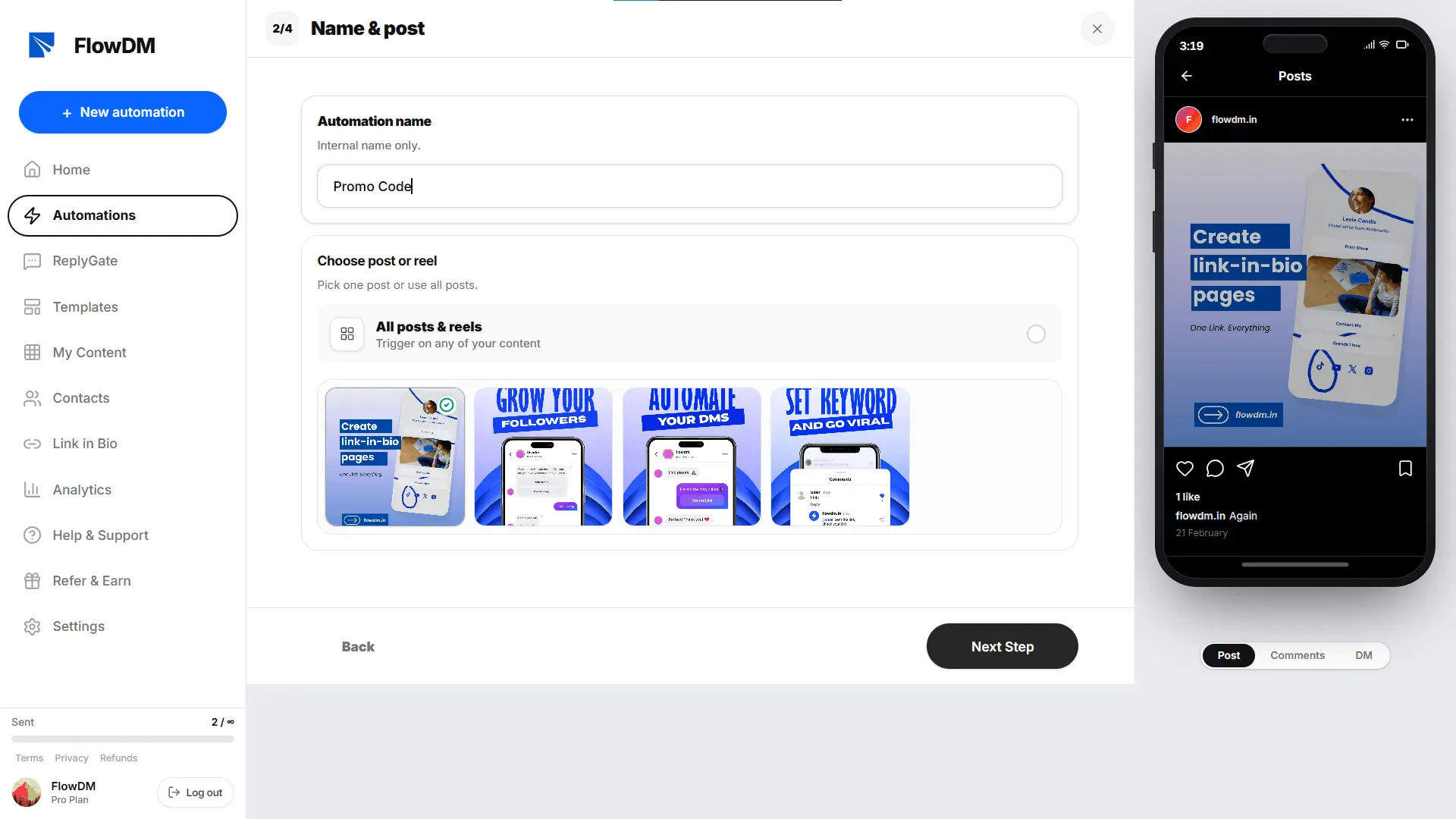 Screenshot 5 of FlowDM
