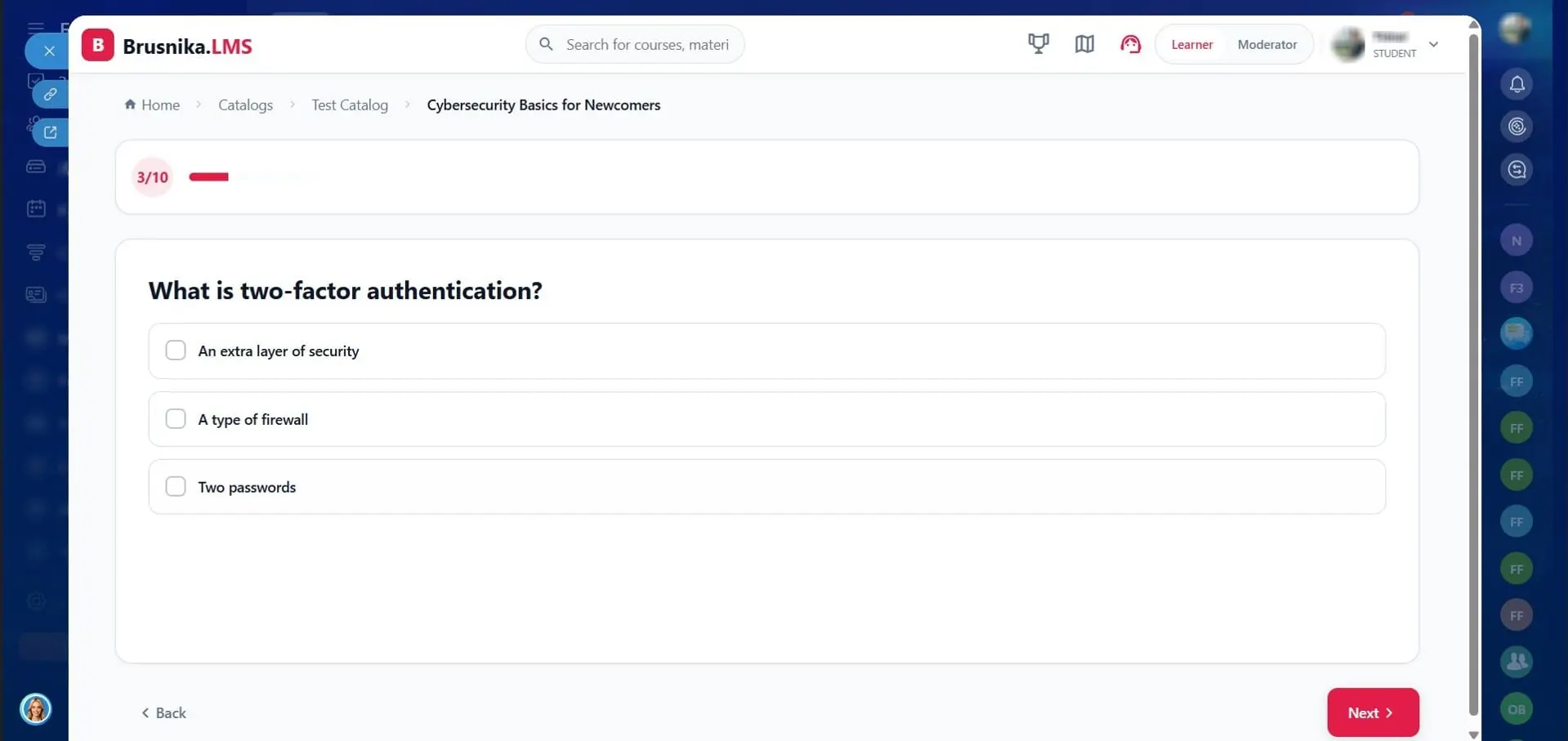 Screenshot 4 of Brusnika LMS