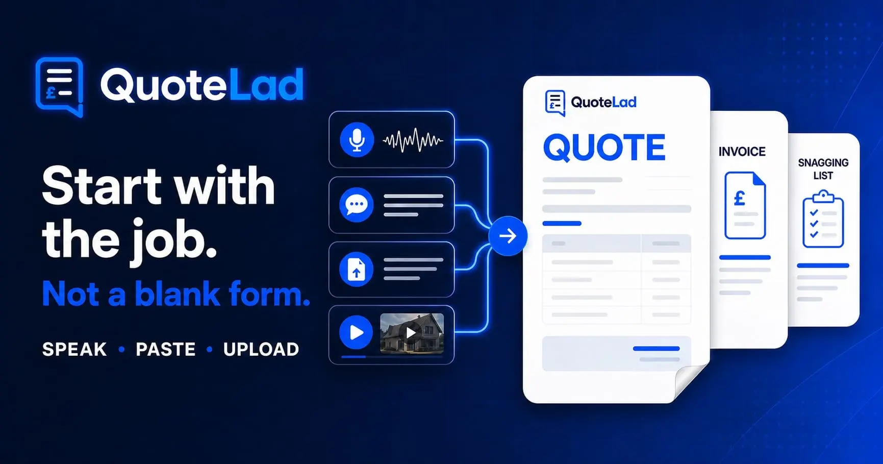 Screenshot 1 of QuoteLad