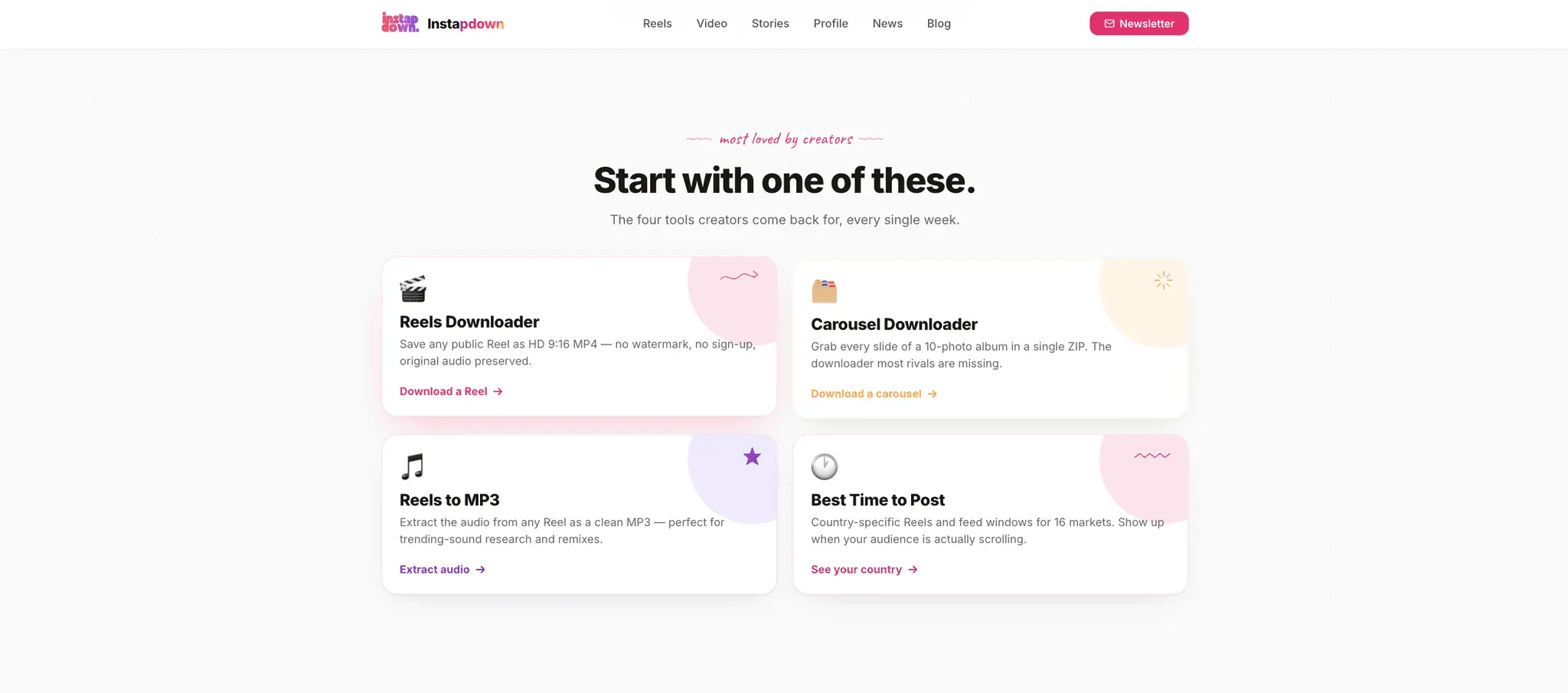 Screenshot 2 of Instapdown