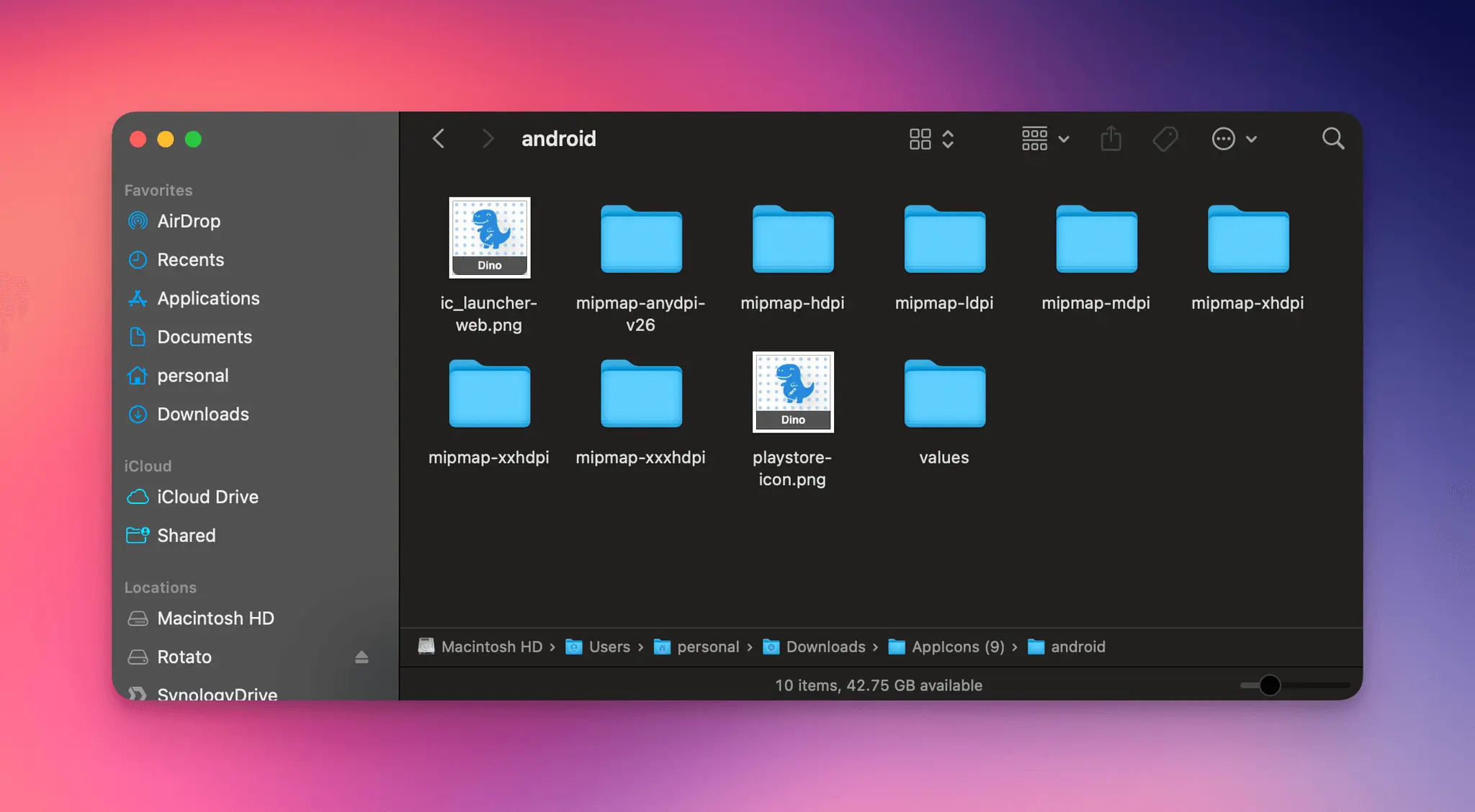Screenshot 2 of Free App Icon Creator - IconDino