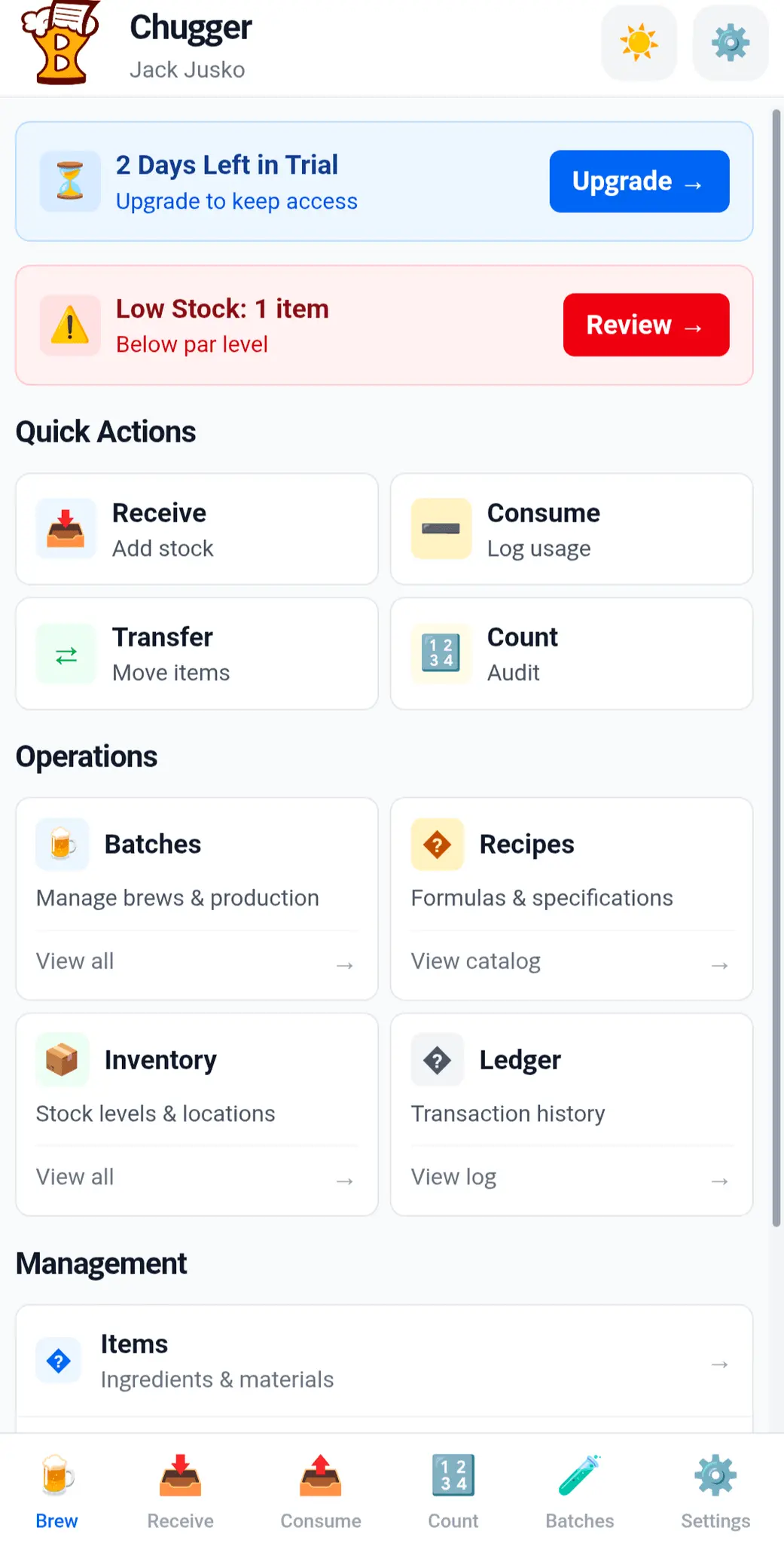 Screenshot 4 of BrewLedger