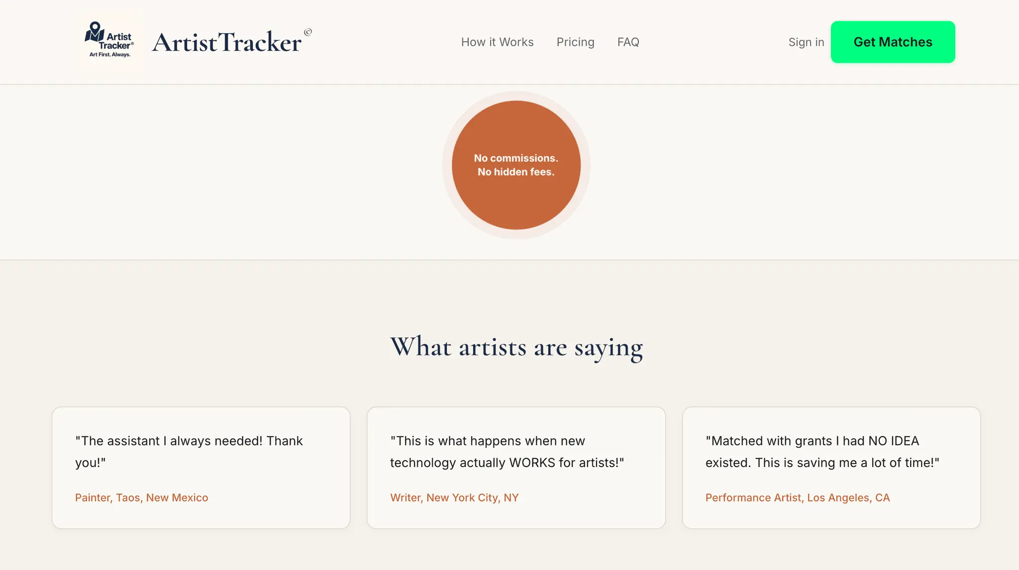 Screenshot 2 of ArtistTracker