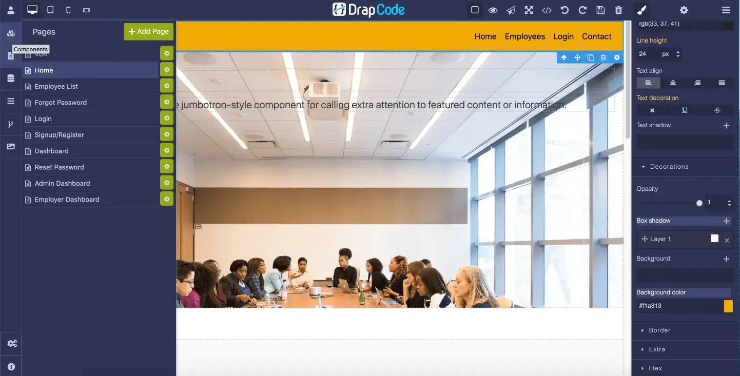 Screenshot 2 of DrapCode