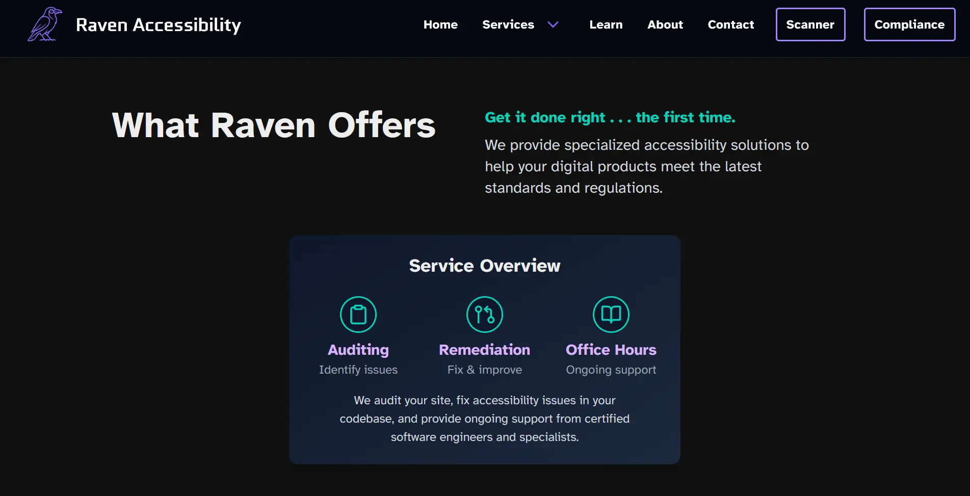 Screenshot 2 of Raven Accessibility