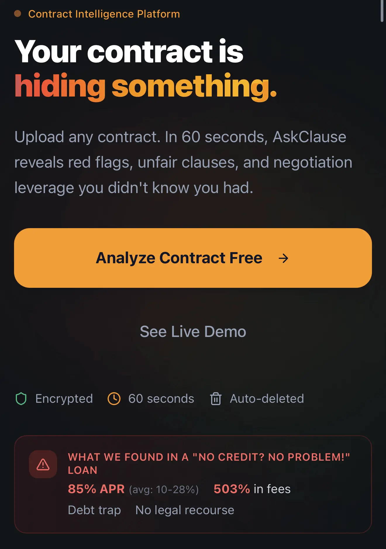 Screenshot 2 of AskClause