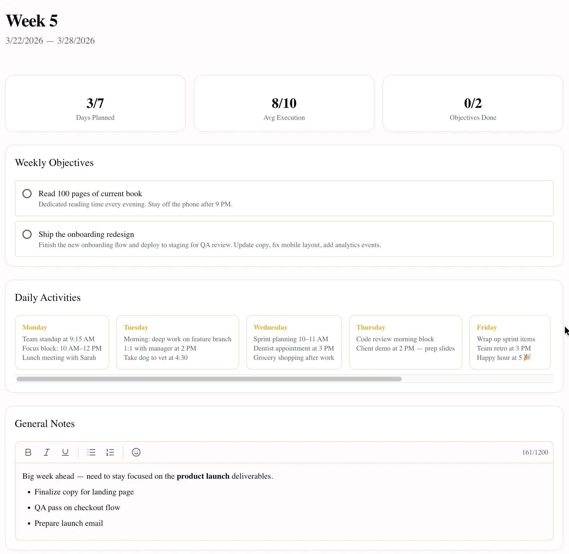 Screenshot 9 of IdealDay