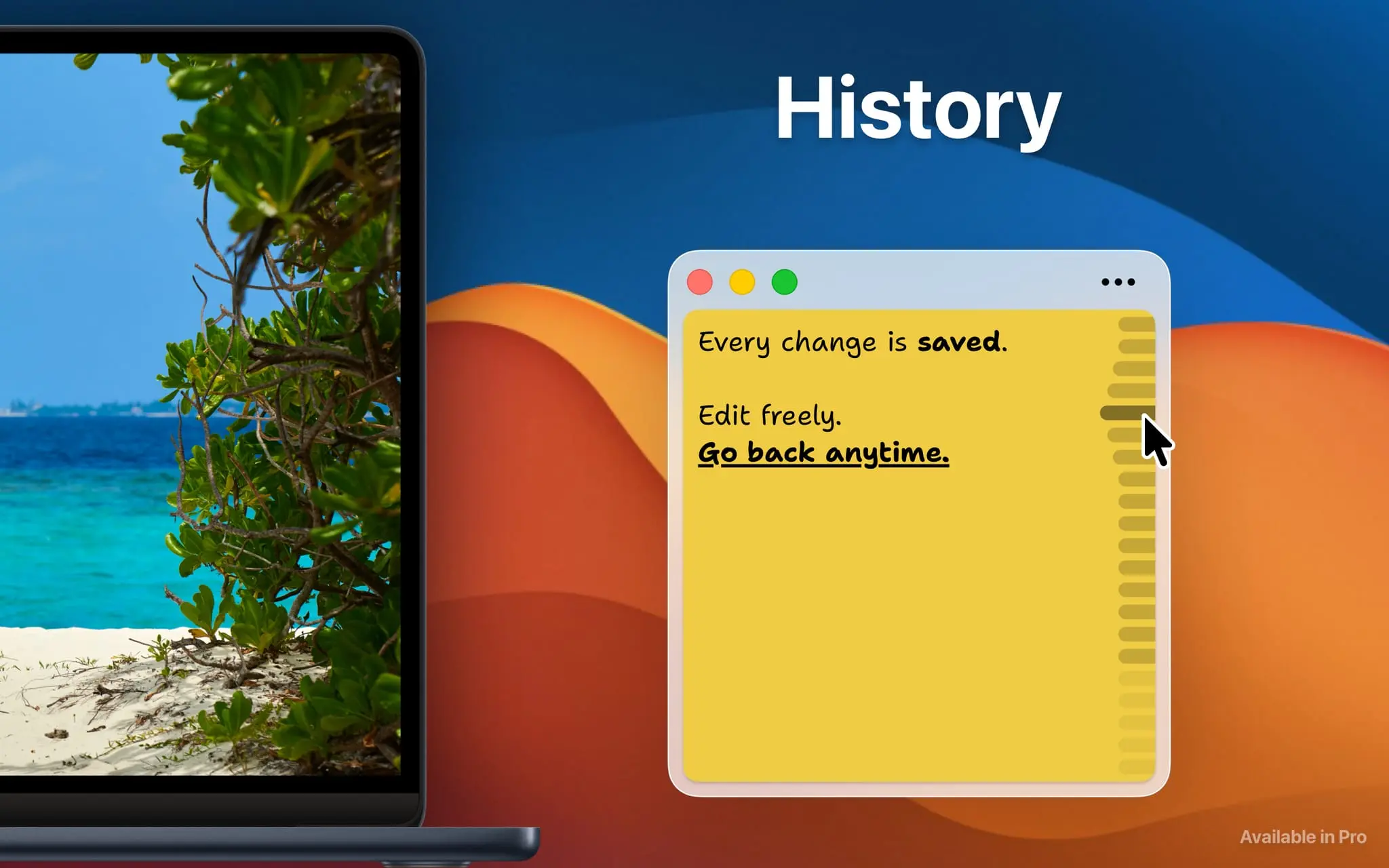 Screenshot 1 of Sticky Notes Widget
