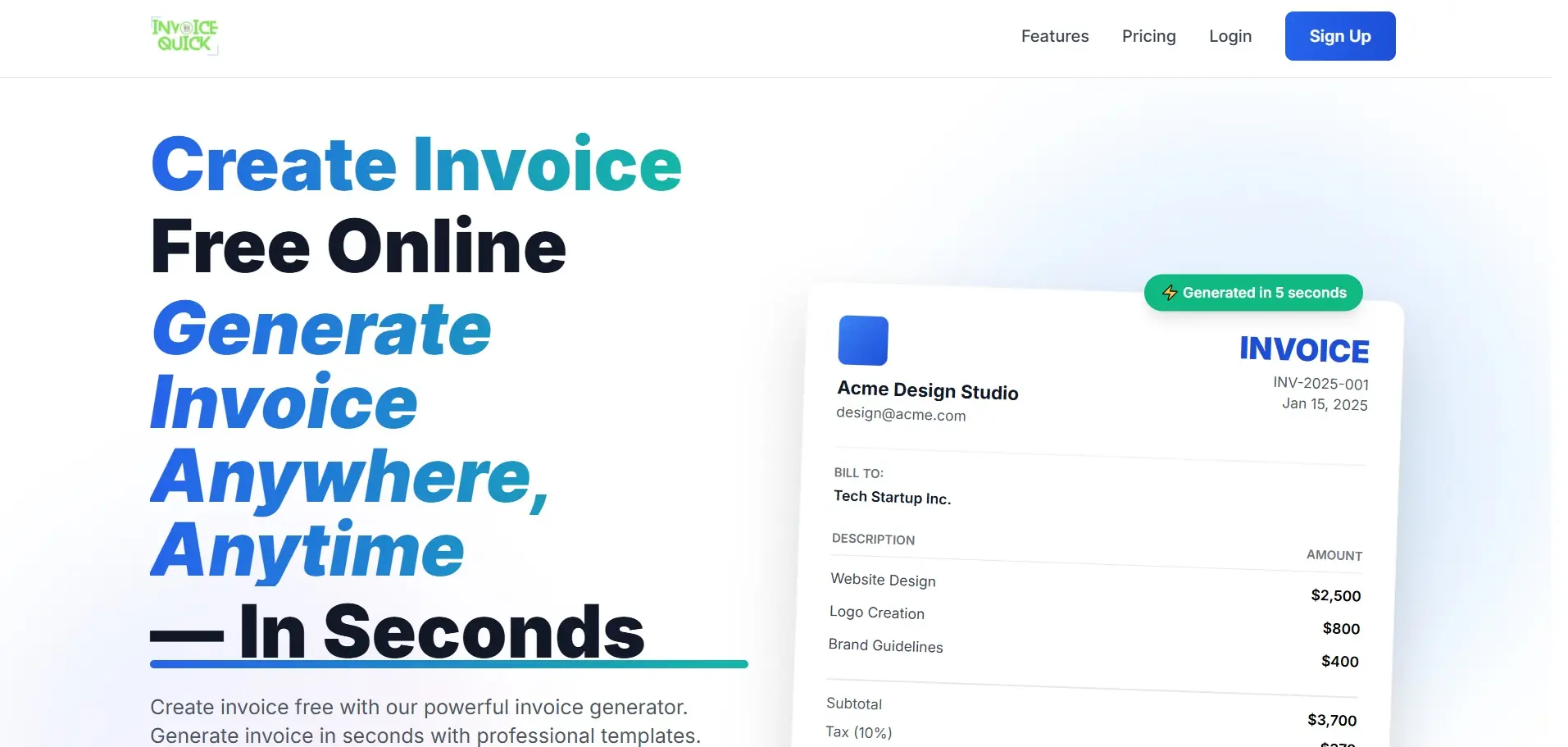 Screenshot 4 of InvoiceQuick