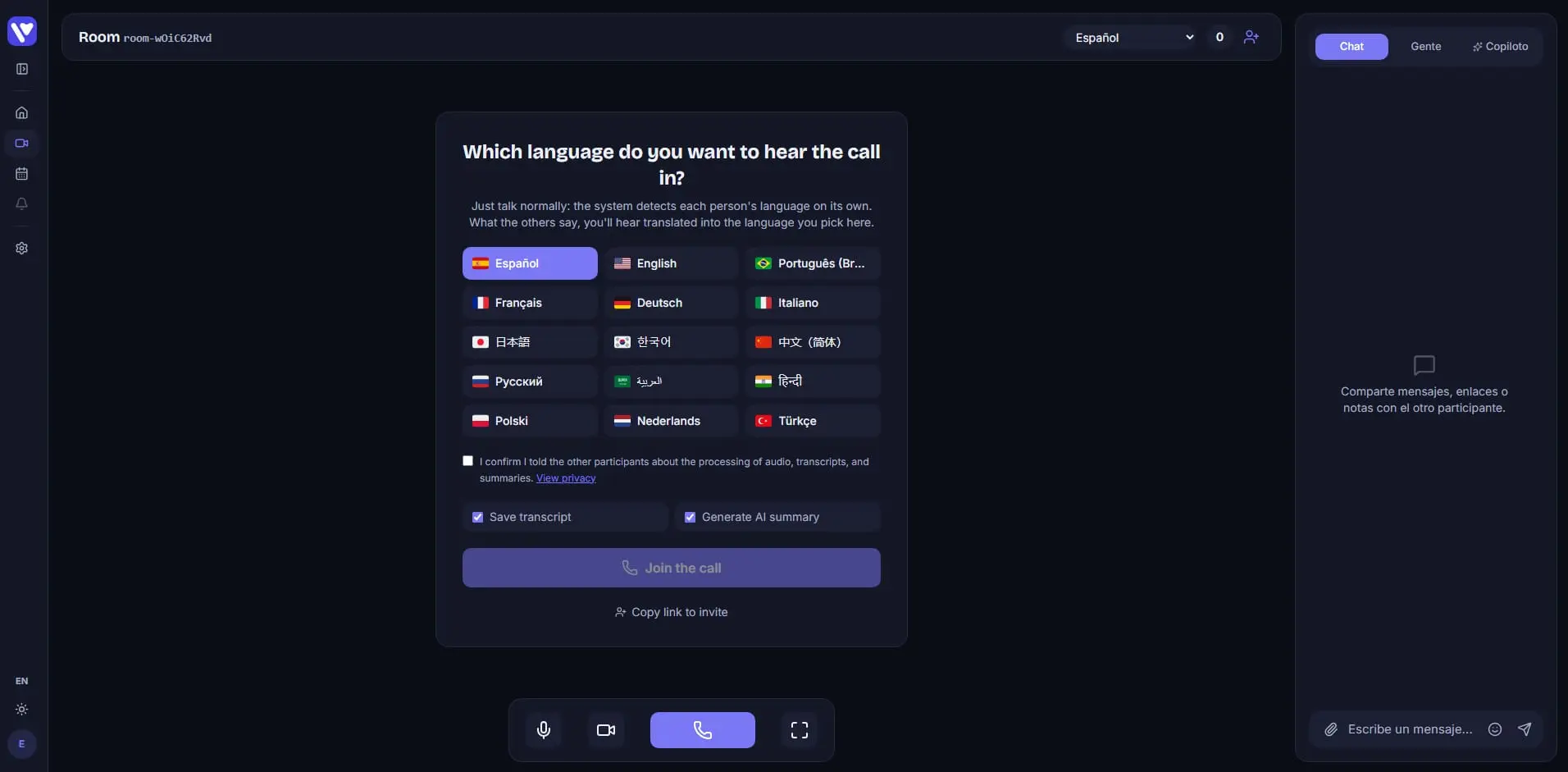 Screenshot 2 of VerbaMeet