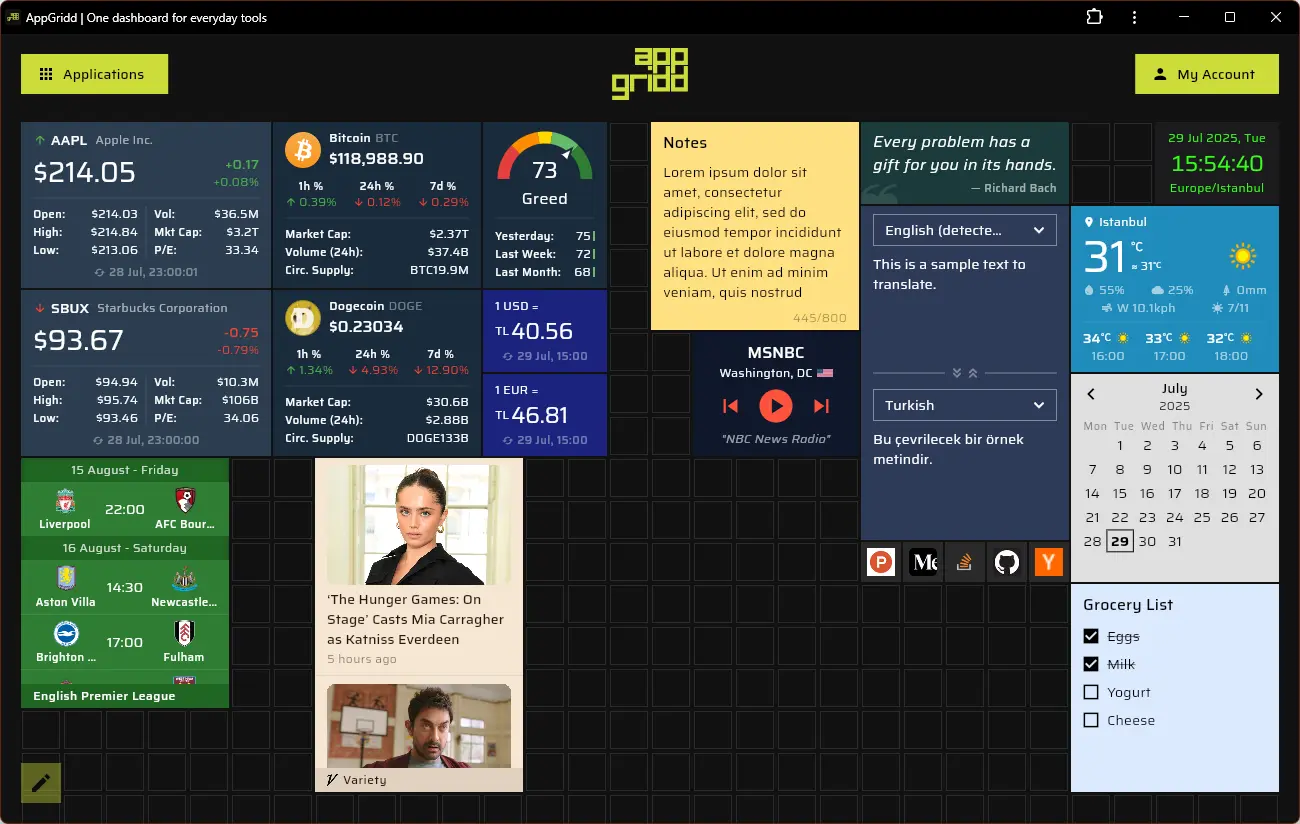 Screenshot 2 of AppGridd