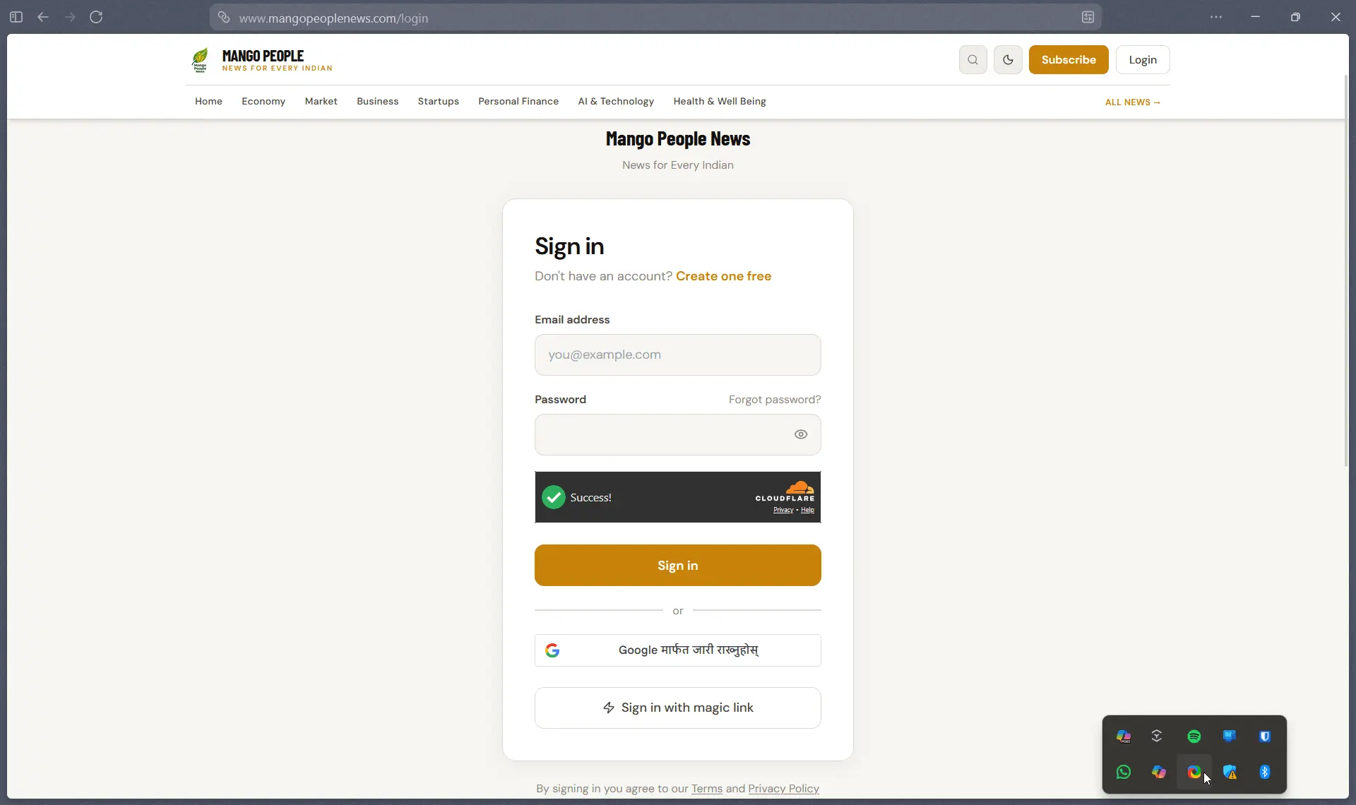Screenshot 1 of Mango People News