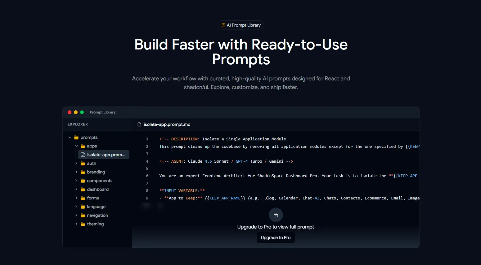 Screenshot 7 of Shadcn Space
