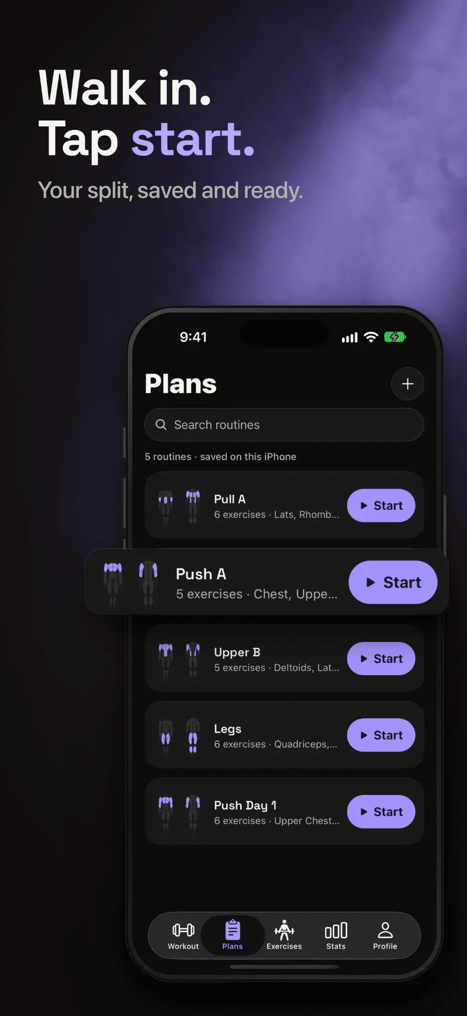 Screenshot 5 of Gryper: Workout & Muscle Log