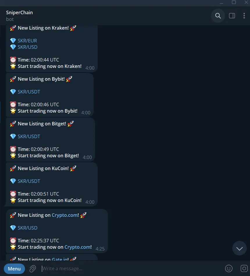 Screenshot 1 of SniperChain