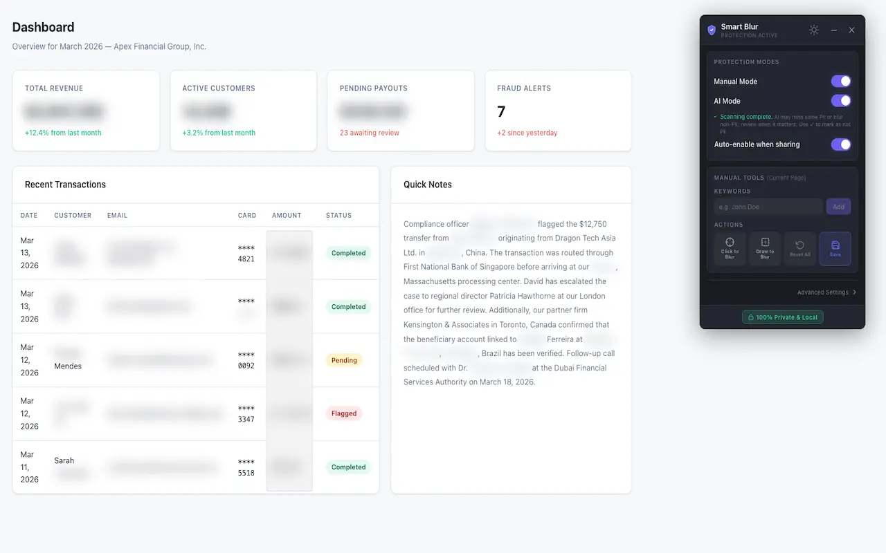Screenshot 1 of Smart Blur