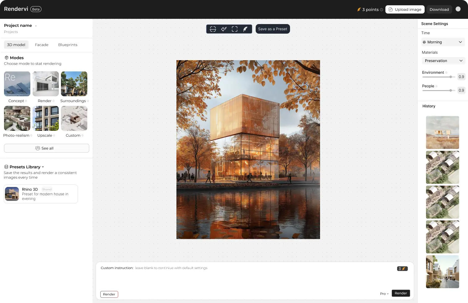 Screenshot 1 of Rendervi
