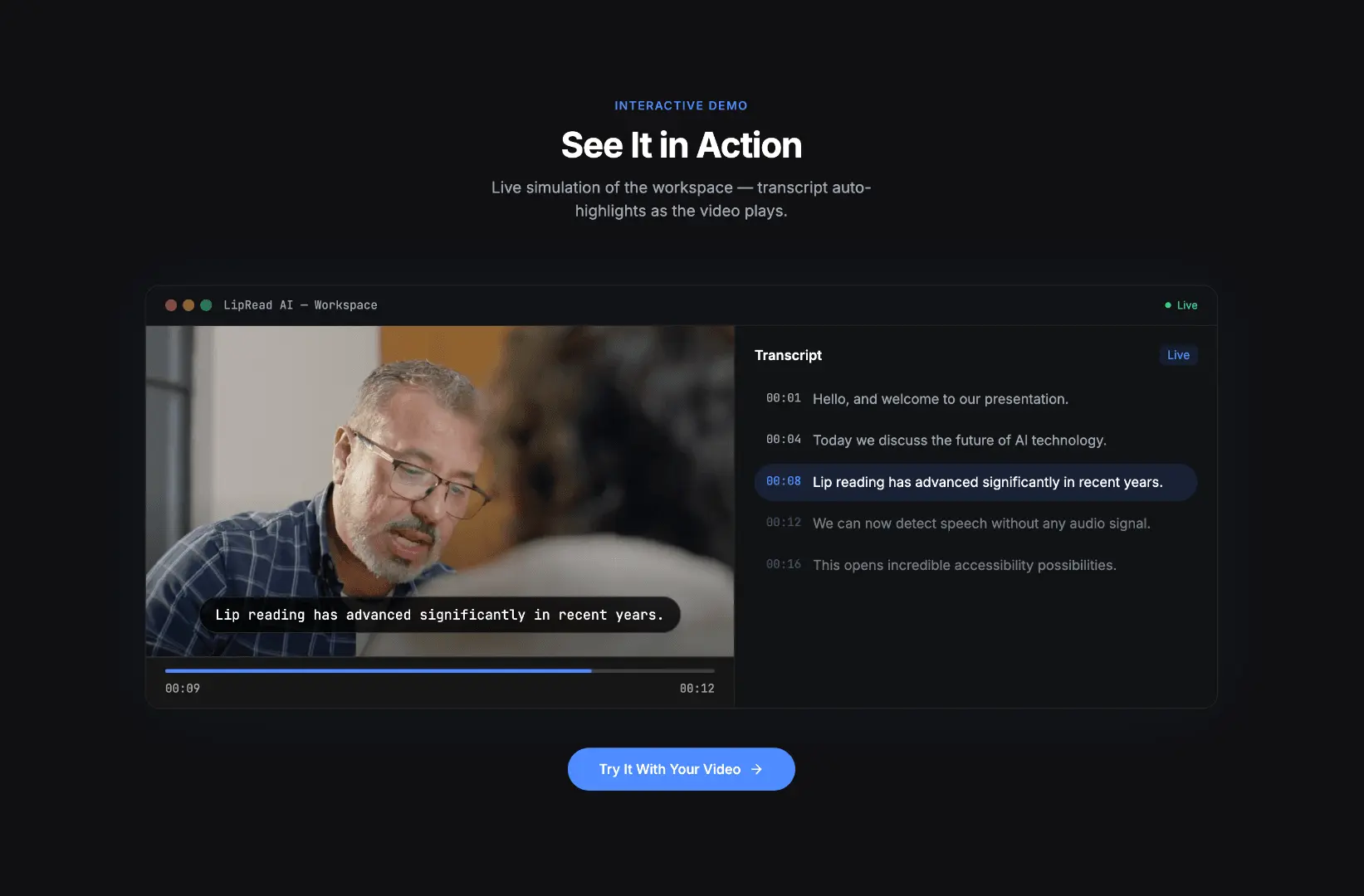 Screenshot 3 of LipRead AI