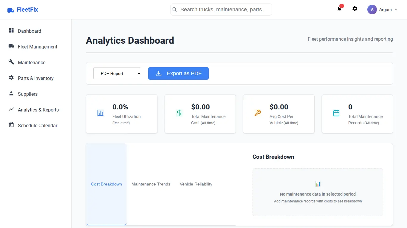 Screenshot 2 of FleetFix