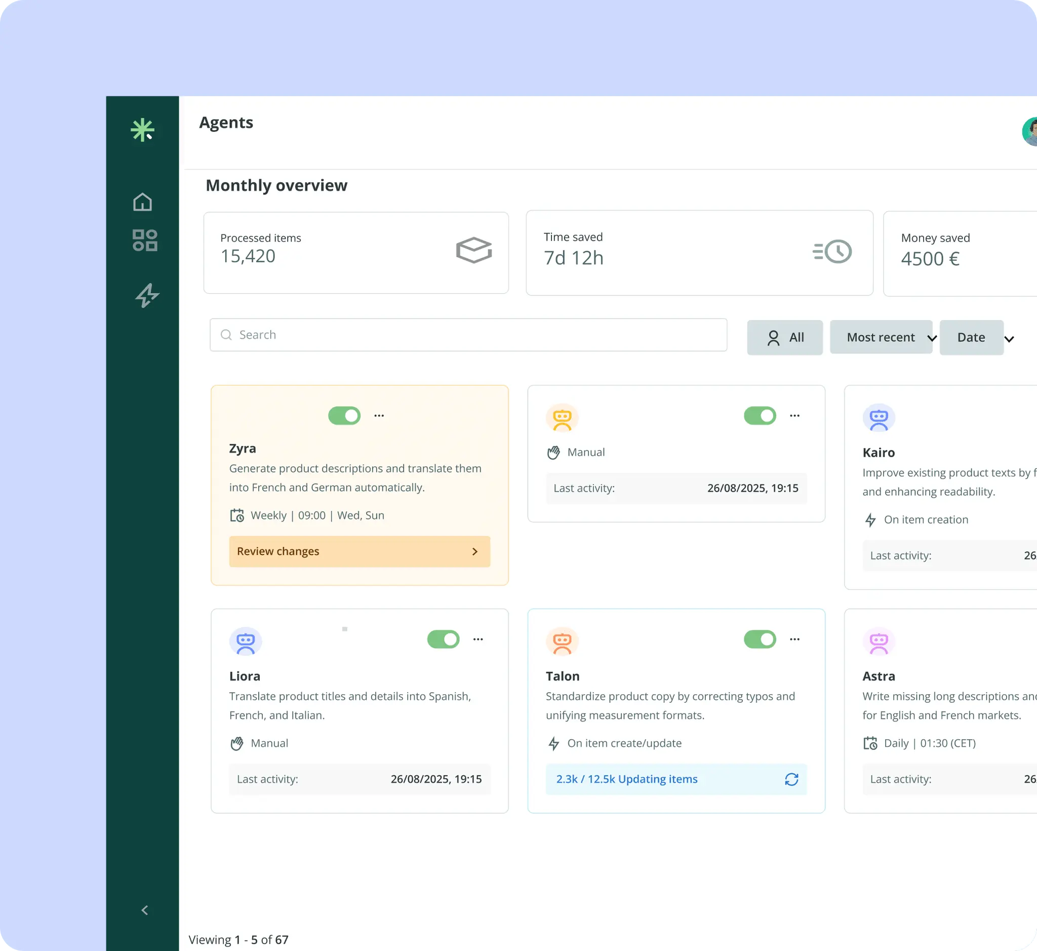Screenshot 1 of Sales Layer