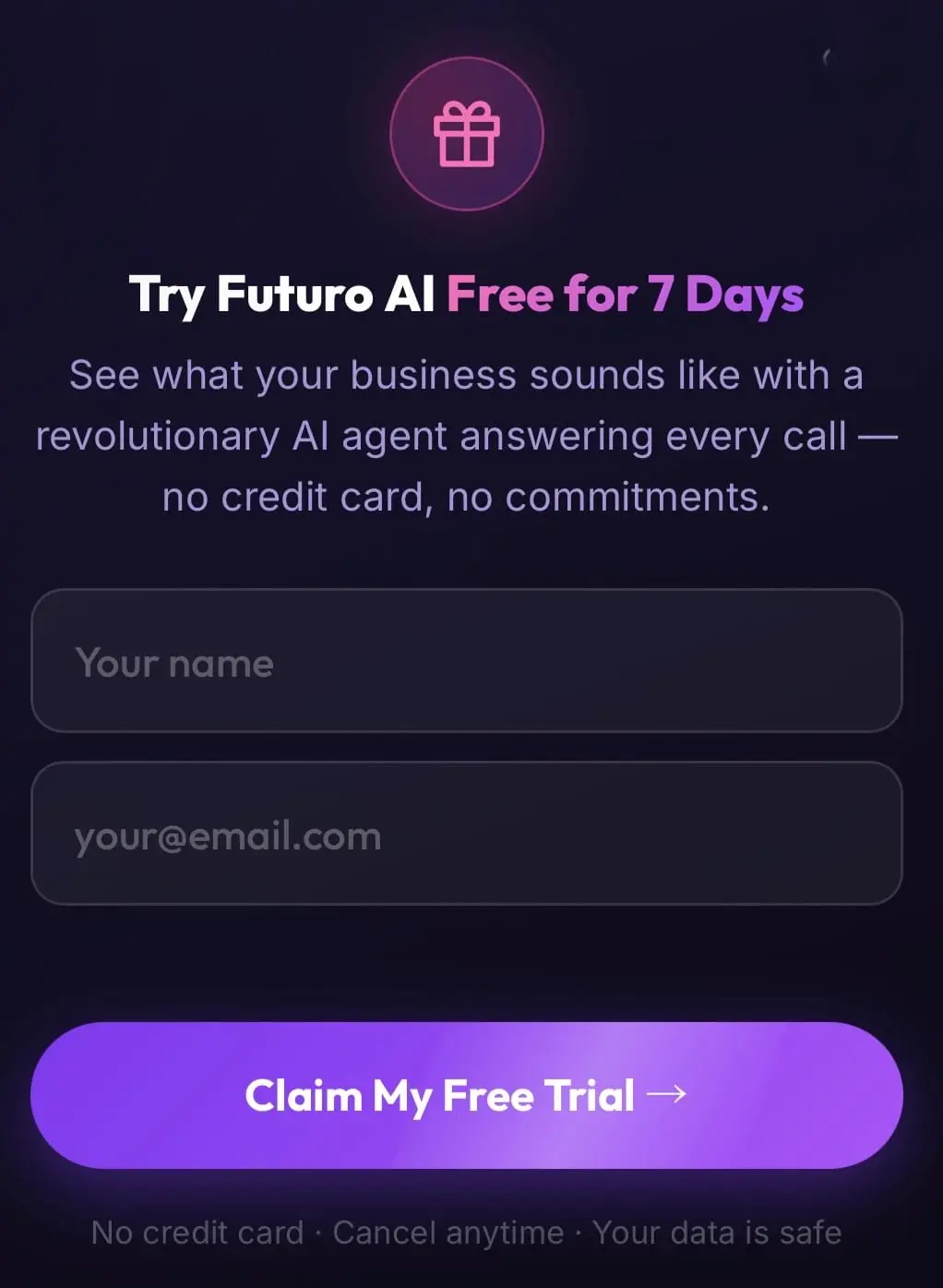 Screenshot 1 of Futuro AI