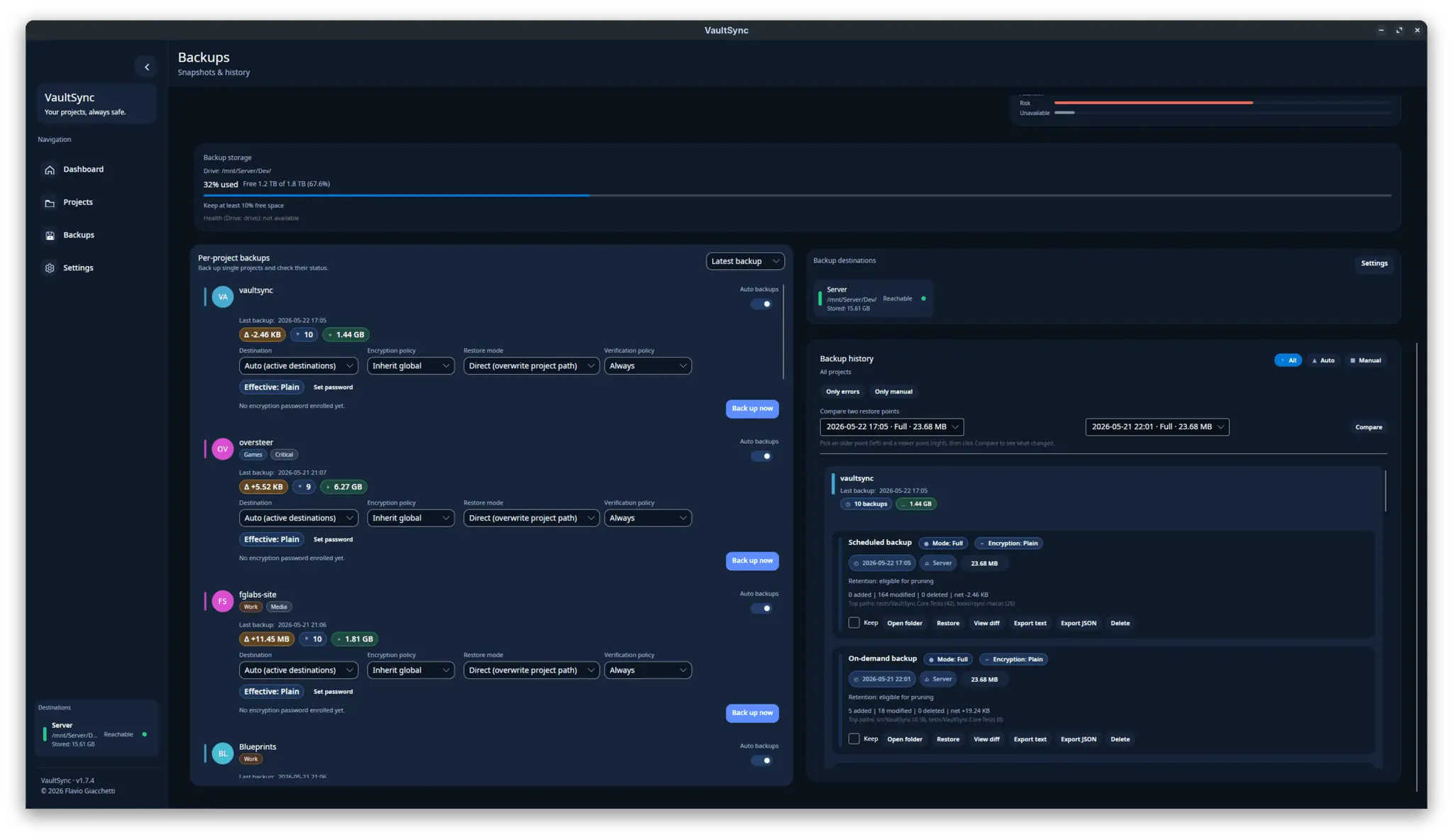 Screenshot 3 of VaultSync