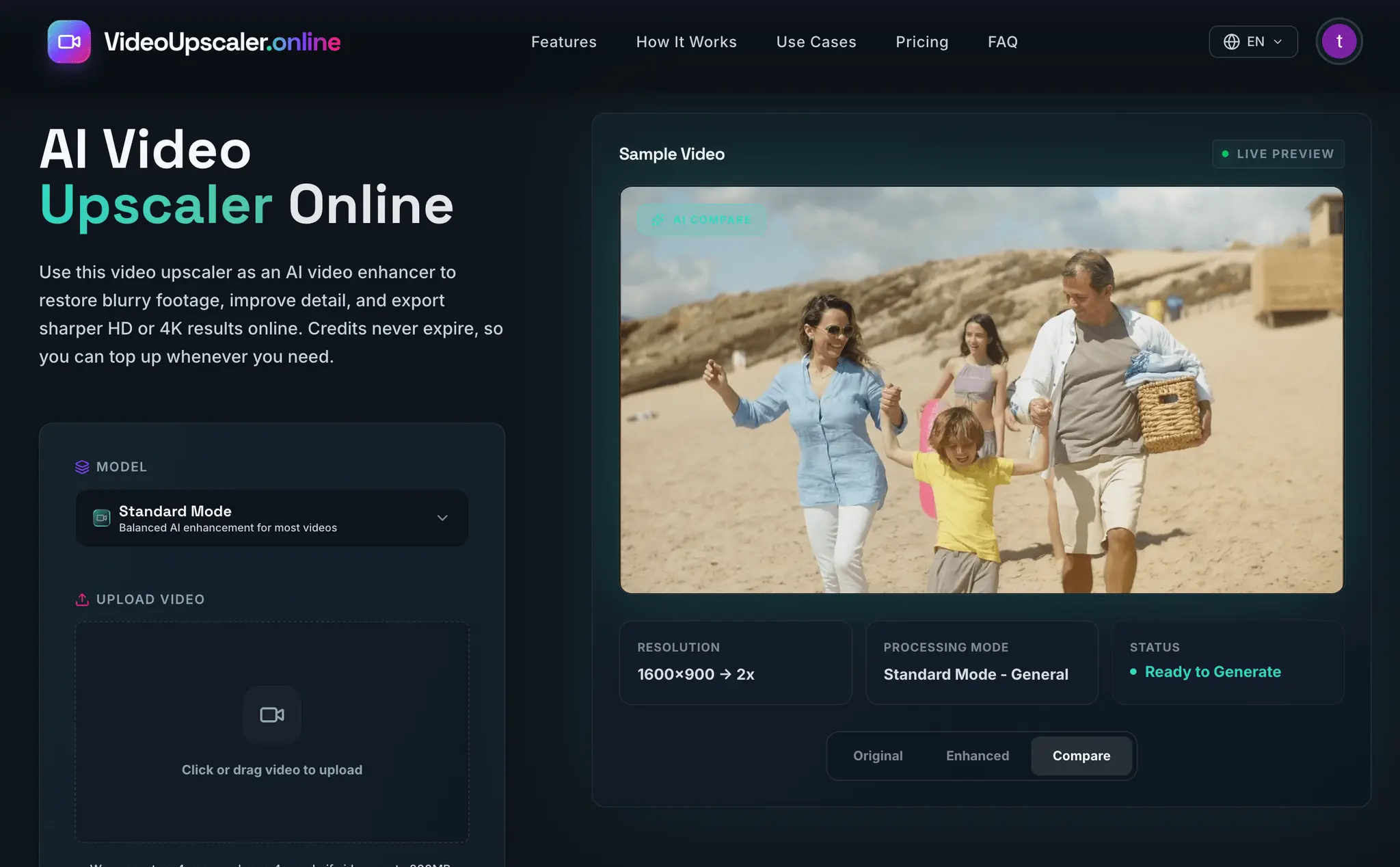 Screenshot 1 of Video Upscaler