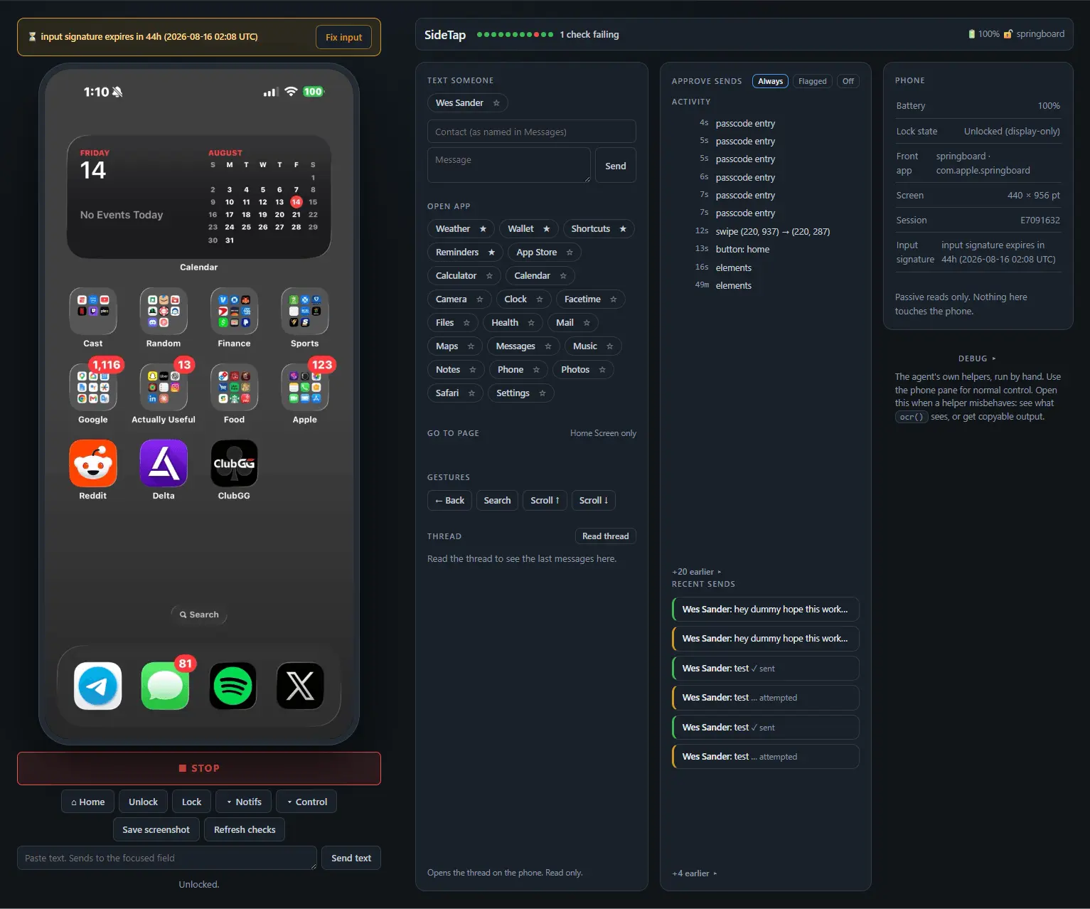 Screenshot 1 of SideTap