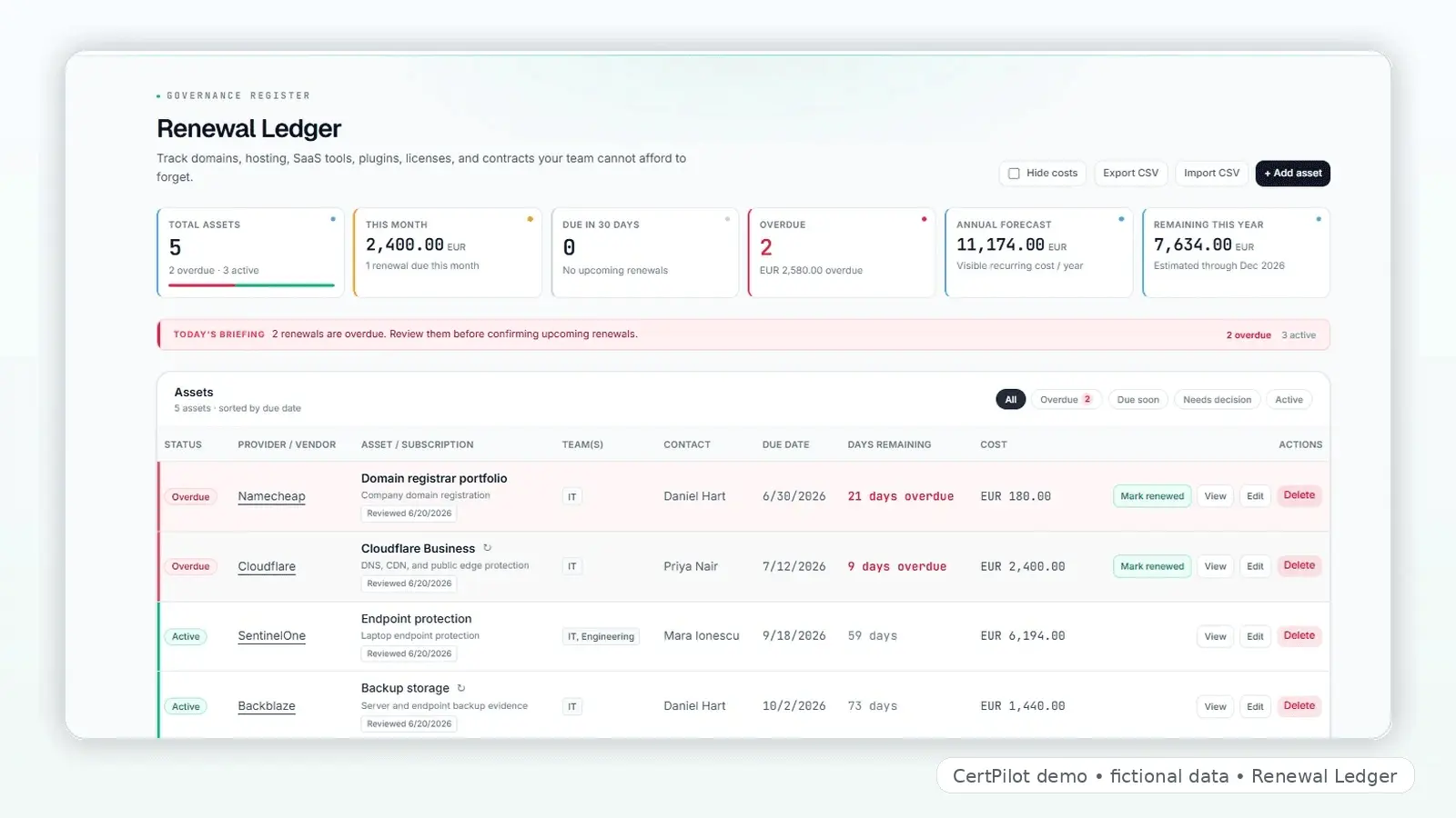 Screenshot 6 of CertPilot