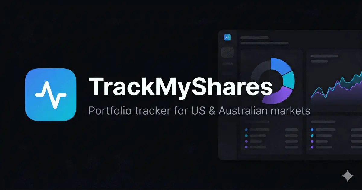 Screenshot 1 of TrackMyShares | Portfolio Tracker