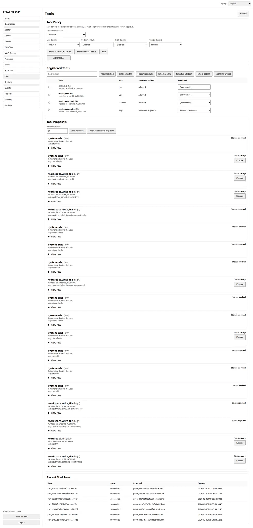 Screenshot 2 of ProWorkbench