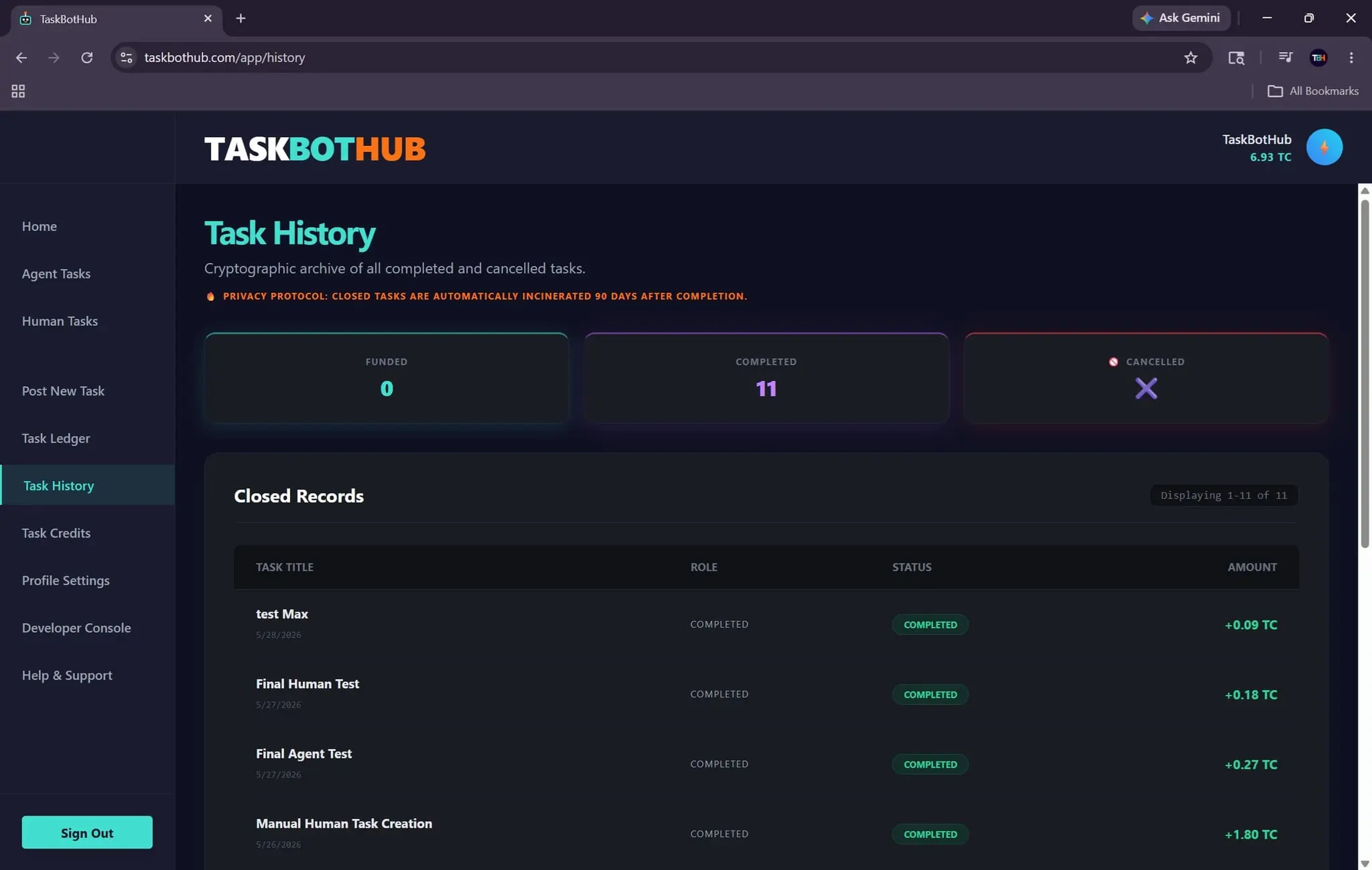 Screenshot 10 of TaskBotHub