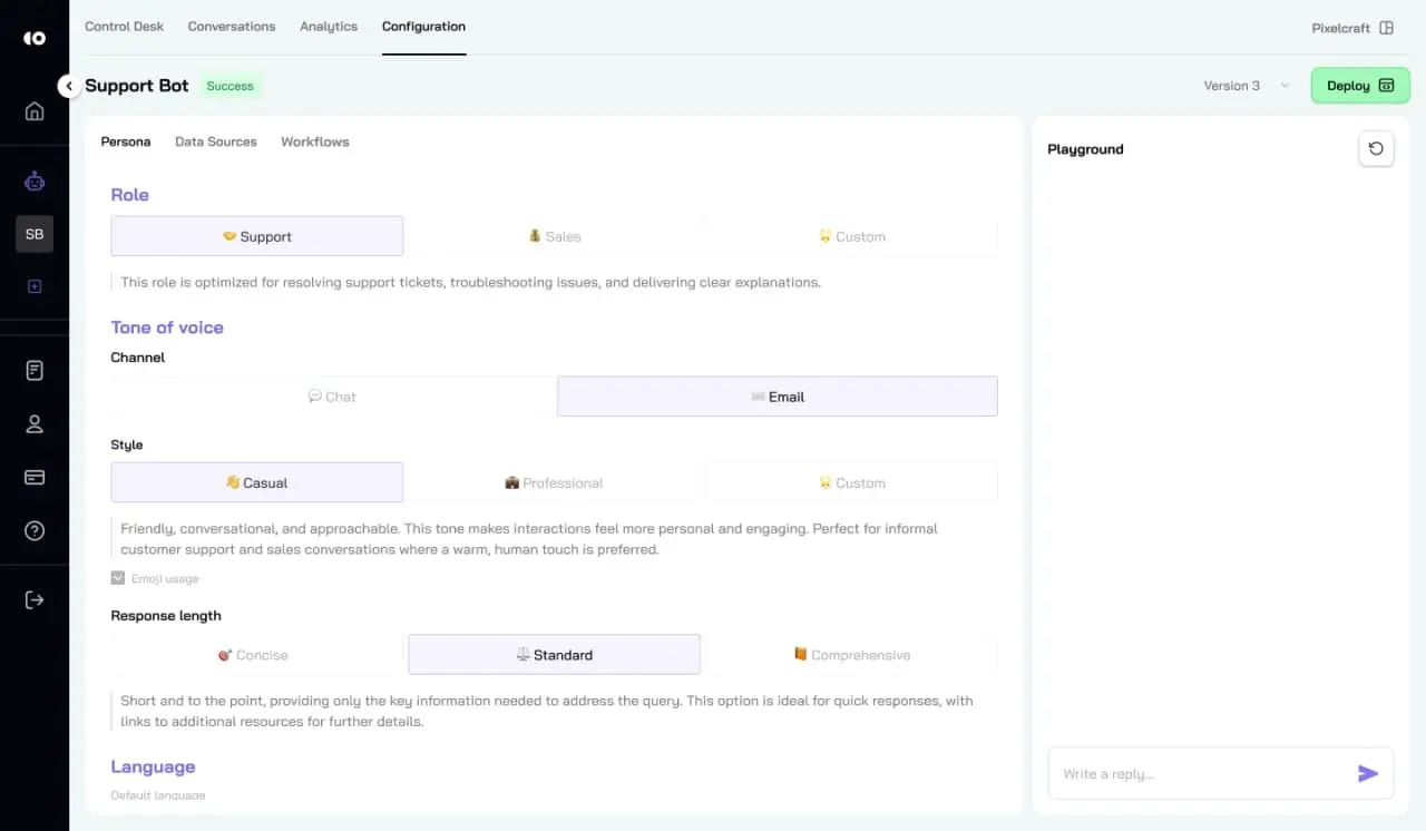 Screenshot 5 of CoSupport AI