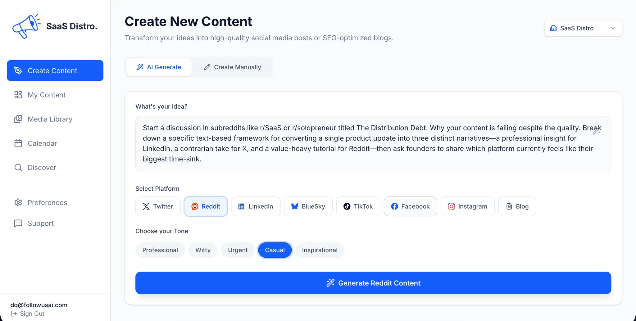 Screenshot 4 of SaaS Distro