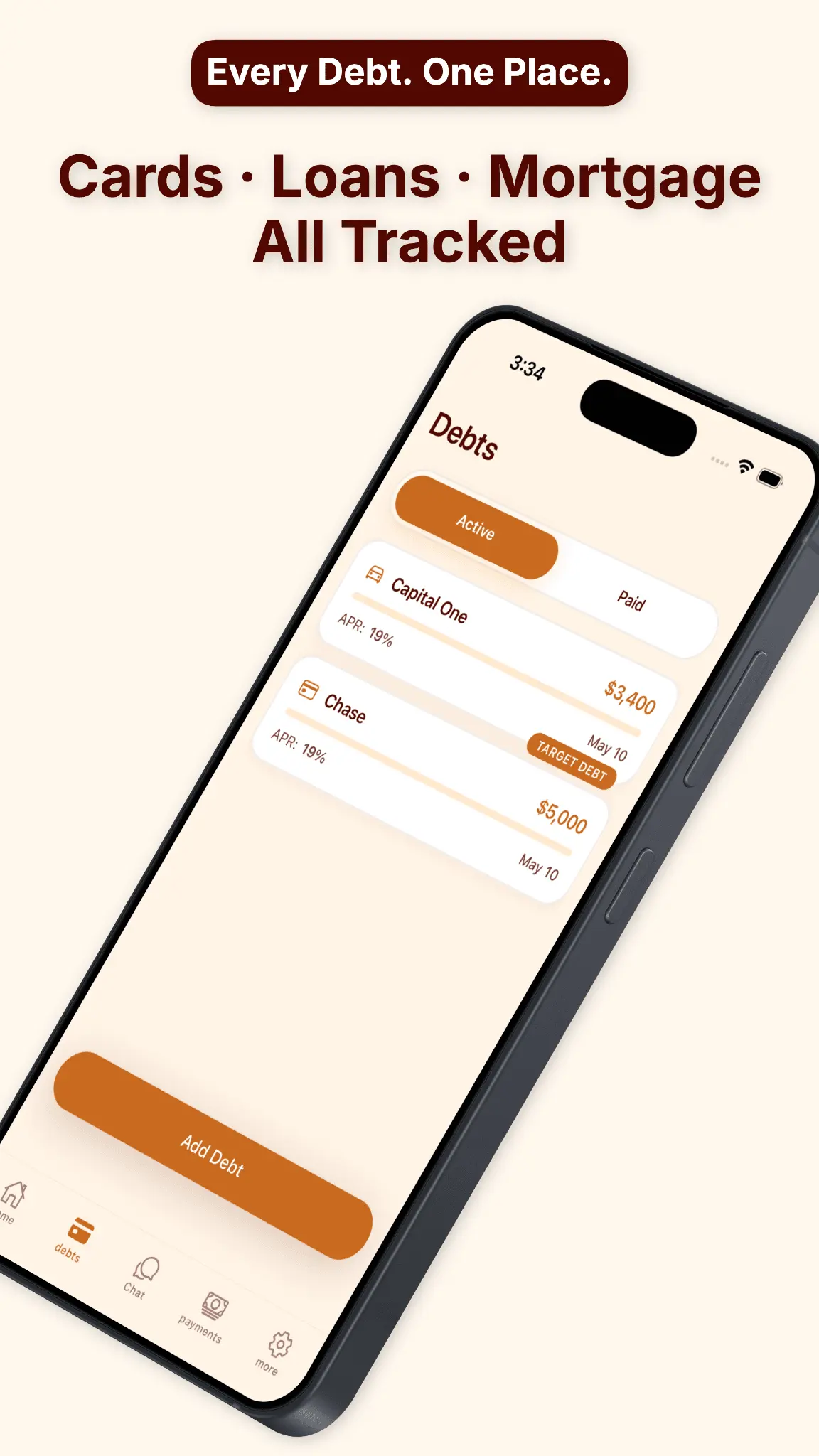 Screenshot 5 of Toffee: AI Debt Coach