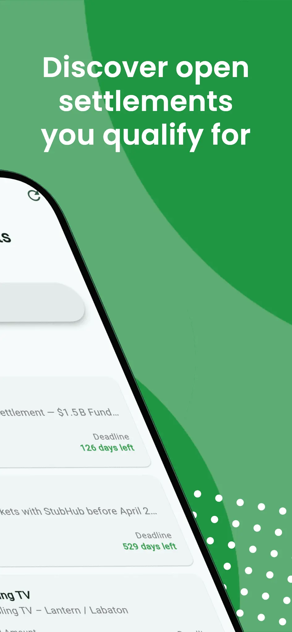 Screenshot 3 of Reclaimr - Find Money Companies Owe You