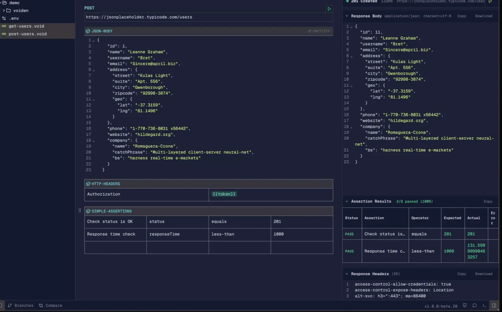 Screenshot 3 of Voiden - Your API work, but done better