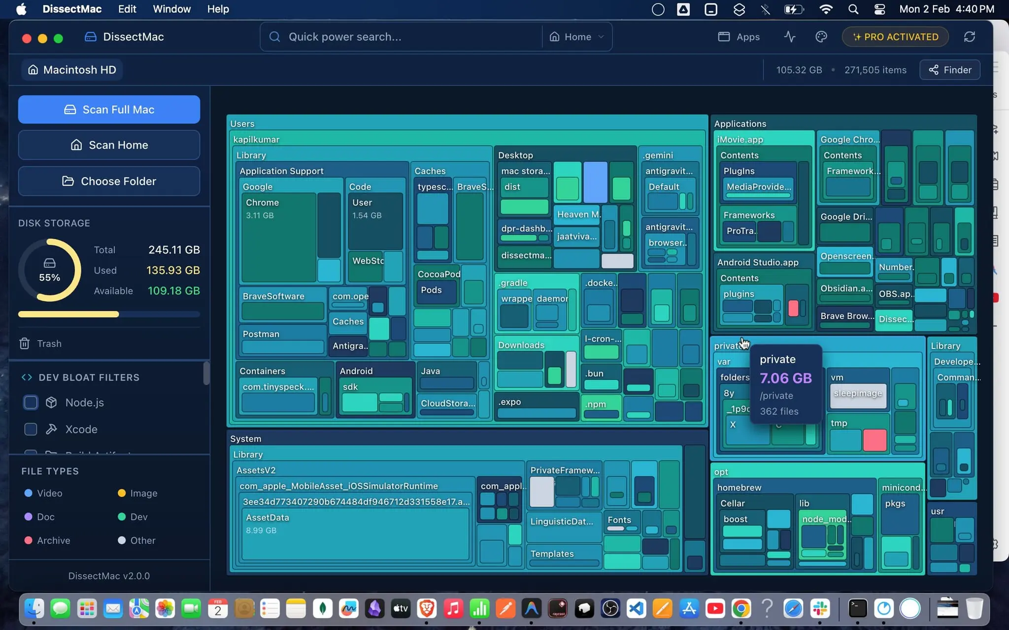 Screenshot 3 of DissectMac