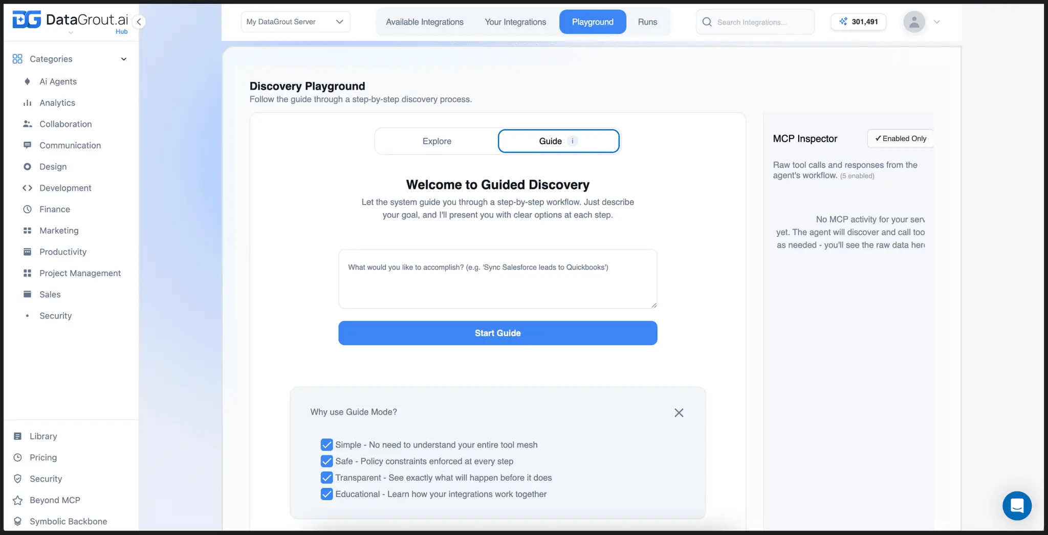 Screenshot 2 of DataGrout