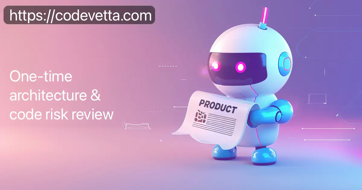 Screenshot 1 of Codevetta