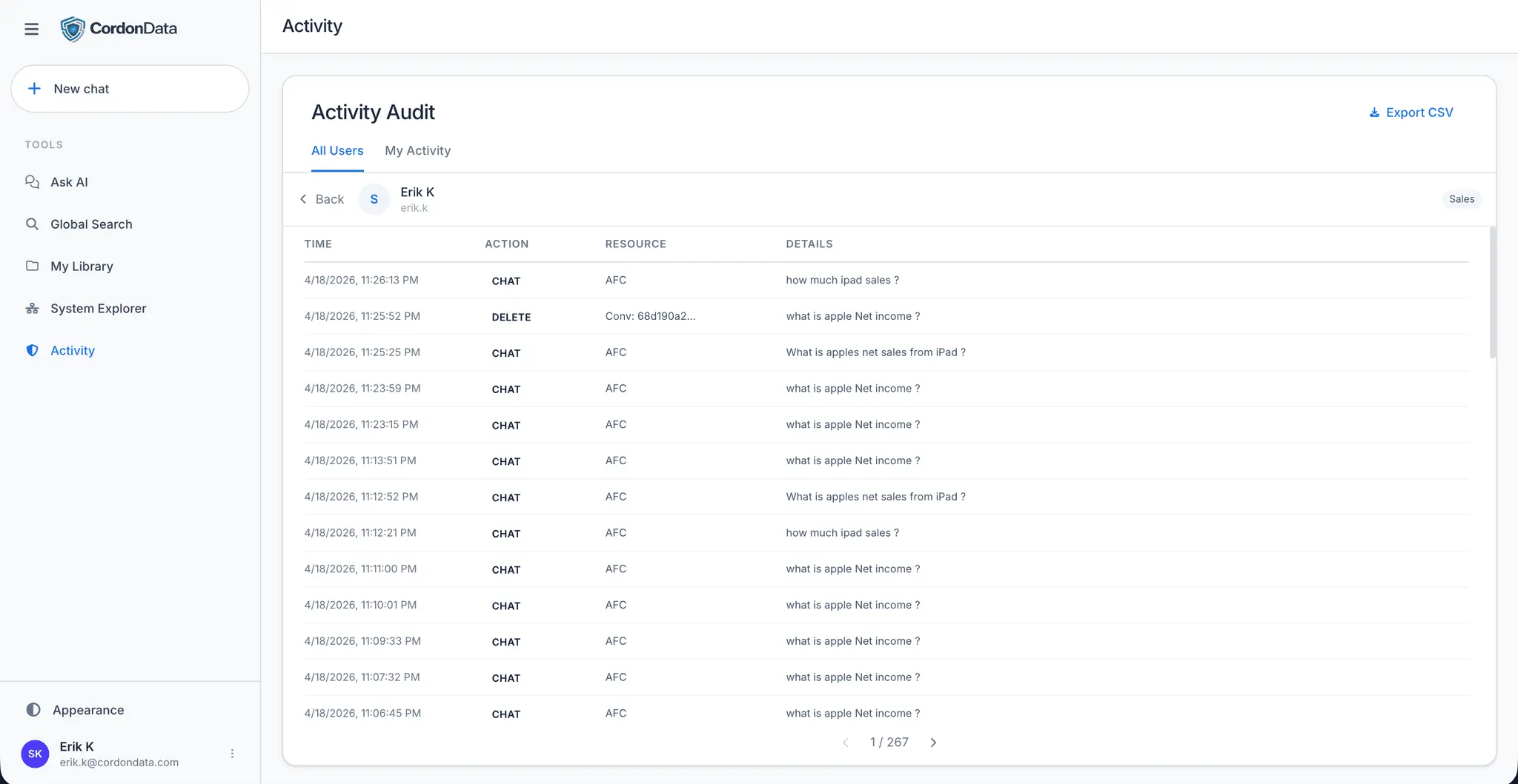 Screenshot 7 of CordonData