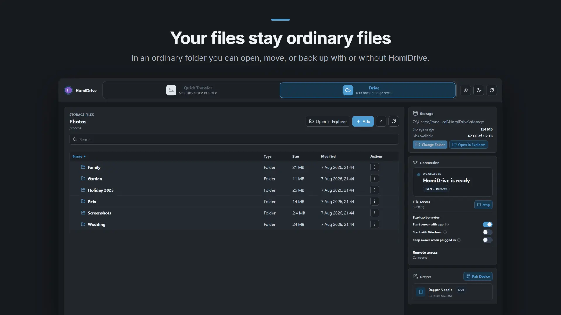 Screenshot 4 of HomiDrive