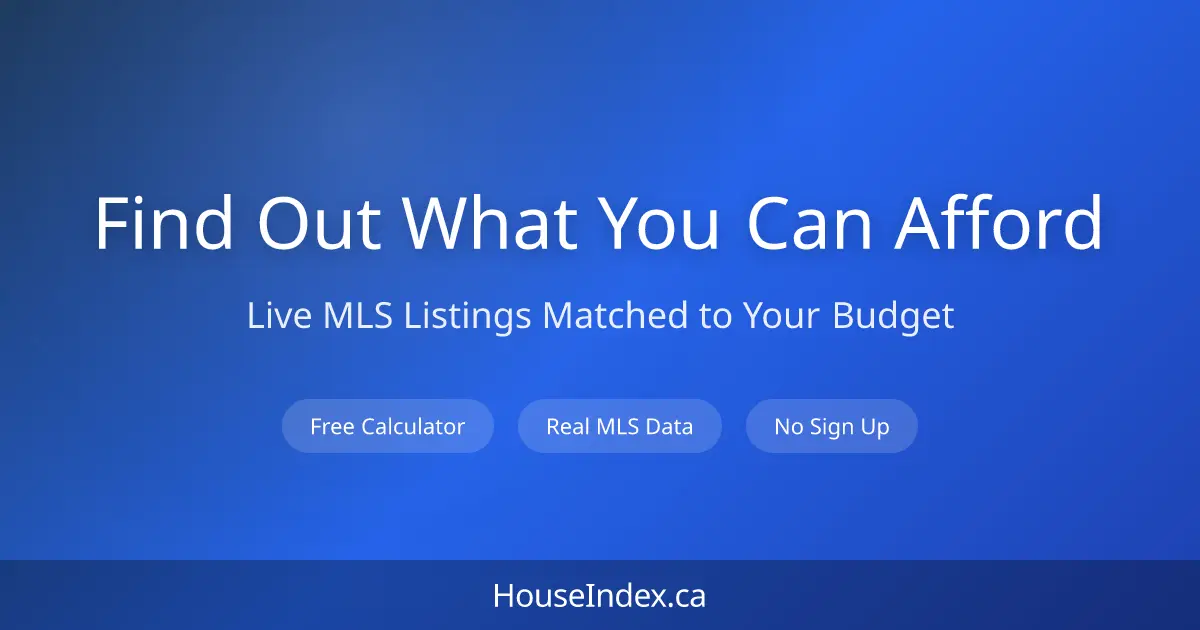 Screenshot 1 of HouseIndex.ca