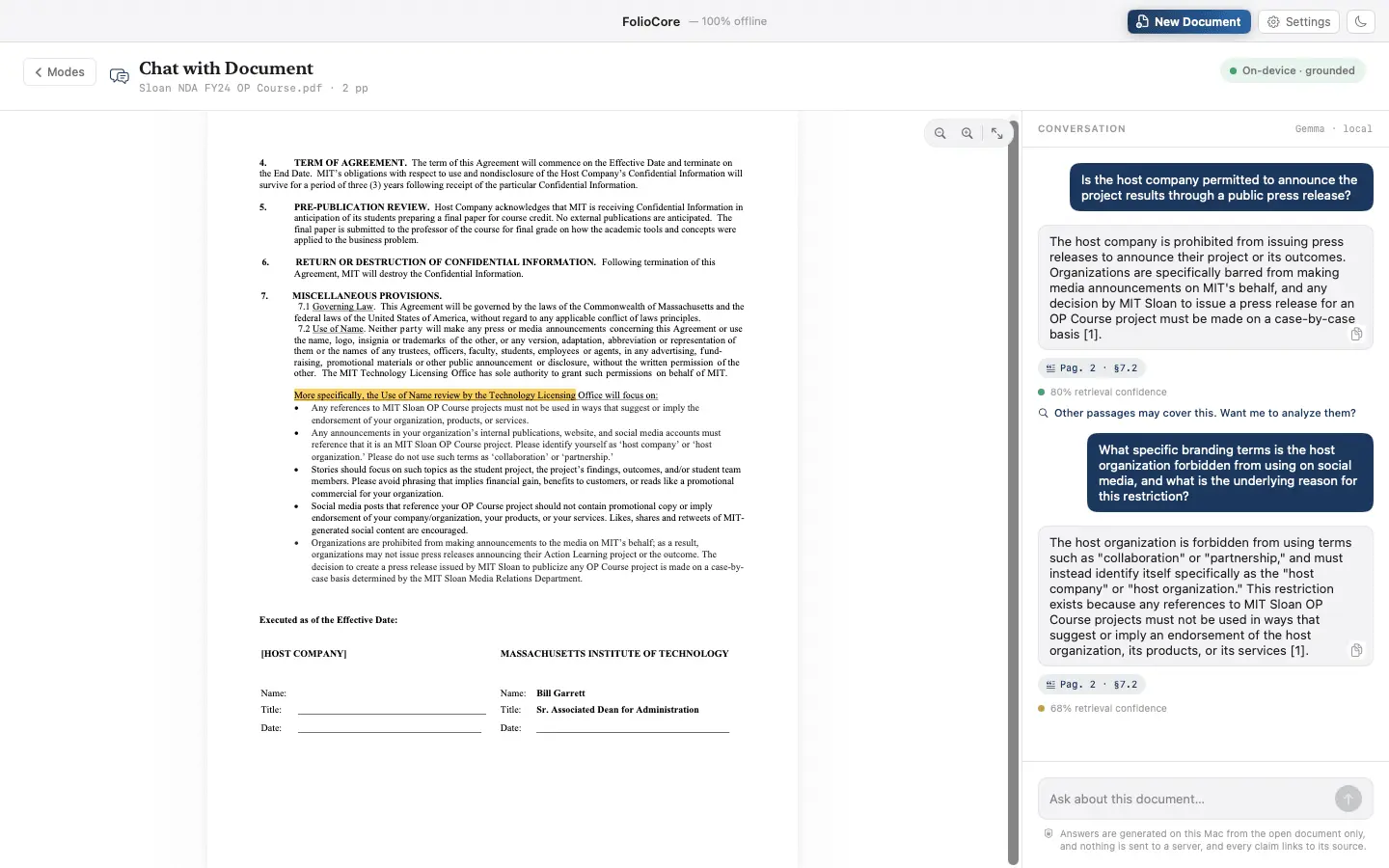 Screenshot 3 of FolioCore