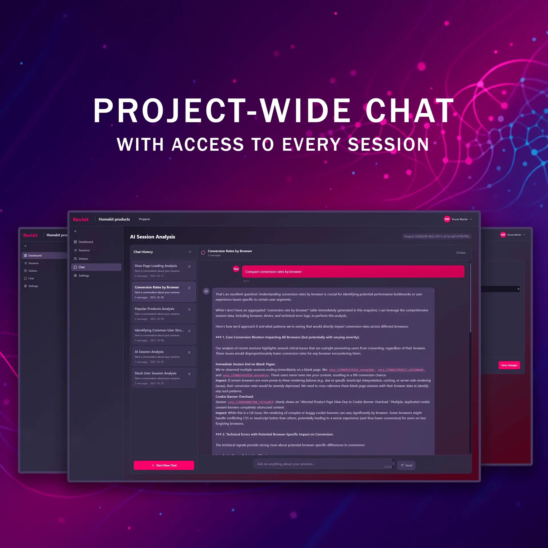 Screenshot 5 of Revisit – Session Recording & Analytics