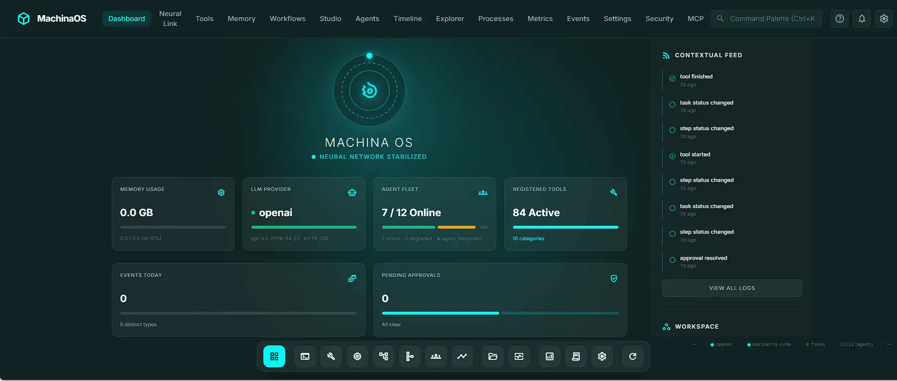 Screenshot 2 of MachinaOS