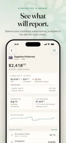 Screenshot 5 of Sonar: Utilization Forecast