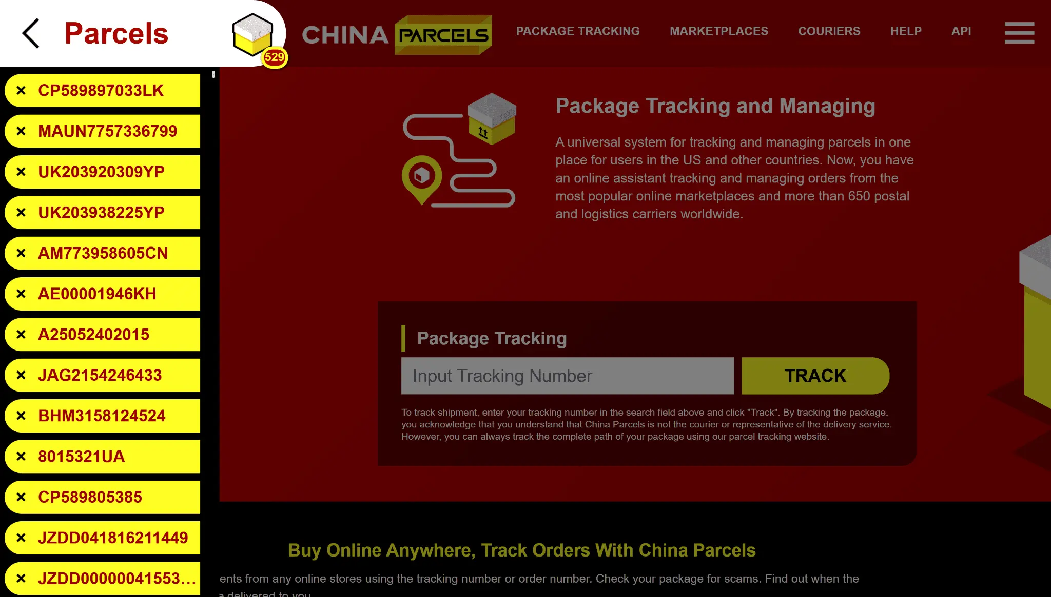 Screenshot 3 of China Parcels