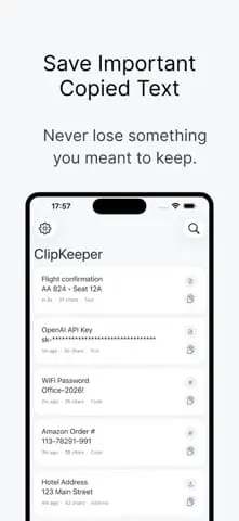 Screenshot 5 of ClipKeeper: My Clipboard Vault