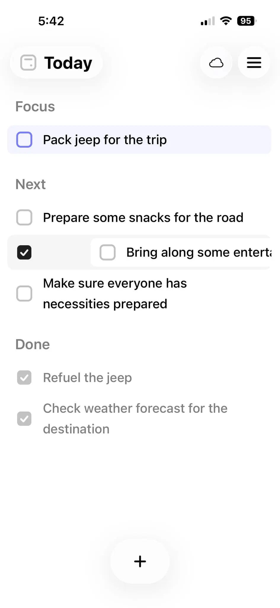 Screenshot 1 of Daily